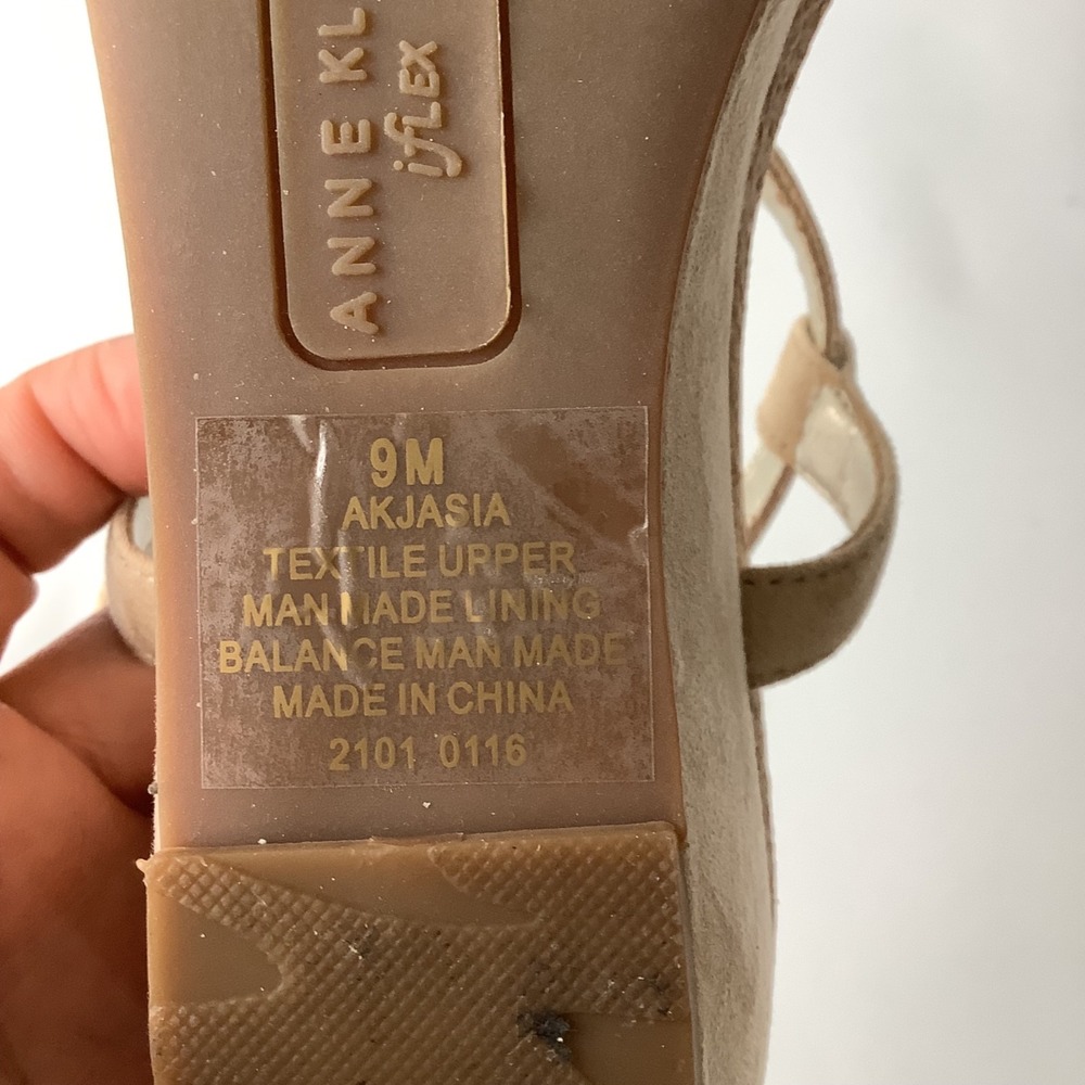 Anne Kline AKJASIA IFlex Wedge Sandals 9M - Picture 16 of 16